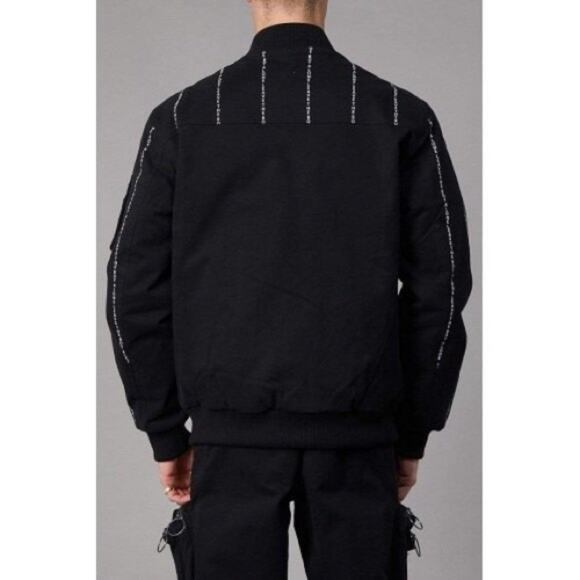 BOY LONDON Boy Utility Bomber Jacket Black Size M - Picture 4 of 12